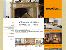 Tablet Screenshot of grieder.ch